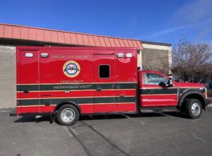 Ambulance Graphics with printed 3m IJ 780 Reflective.