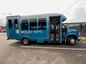 Custom Shuttle Bus Wrap